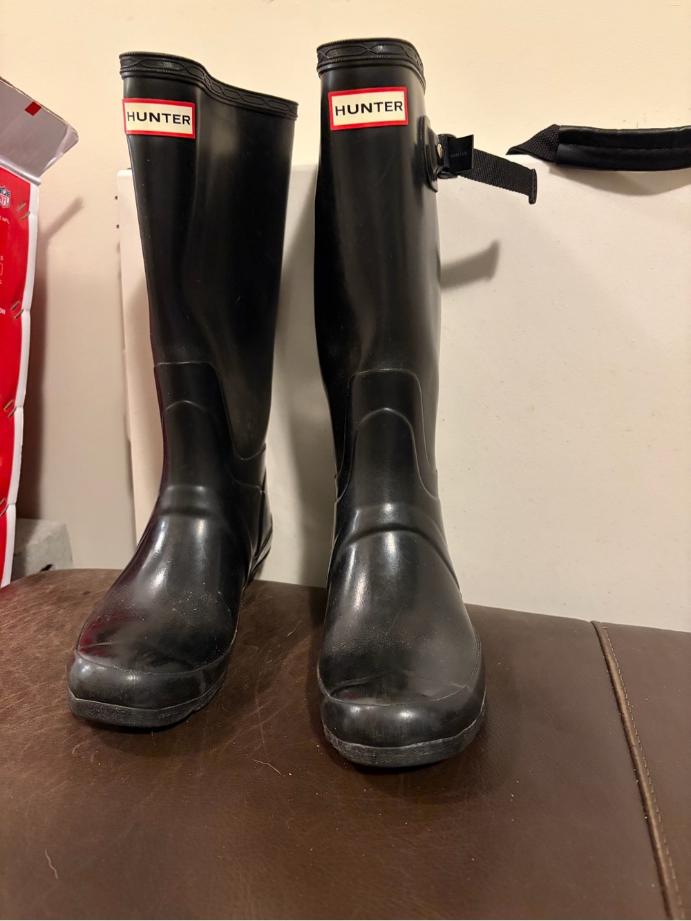 Hunter Men's Tall Rain & Snow Boots in Black